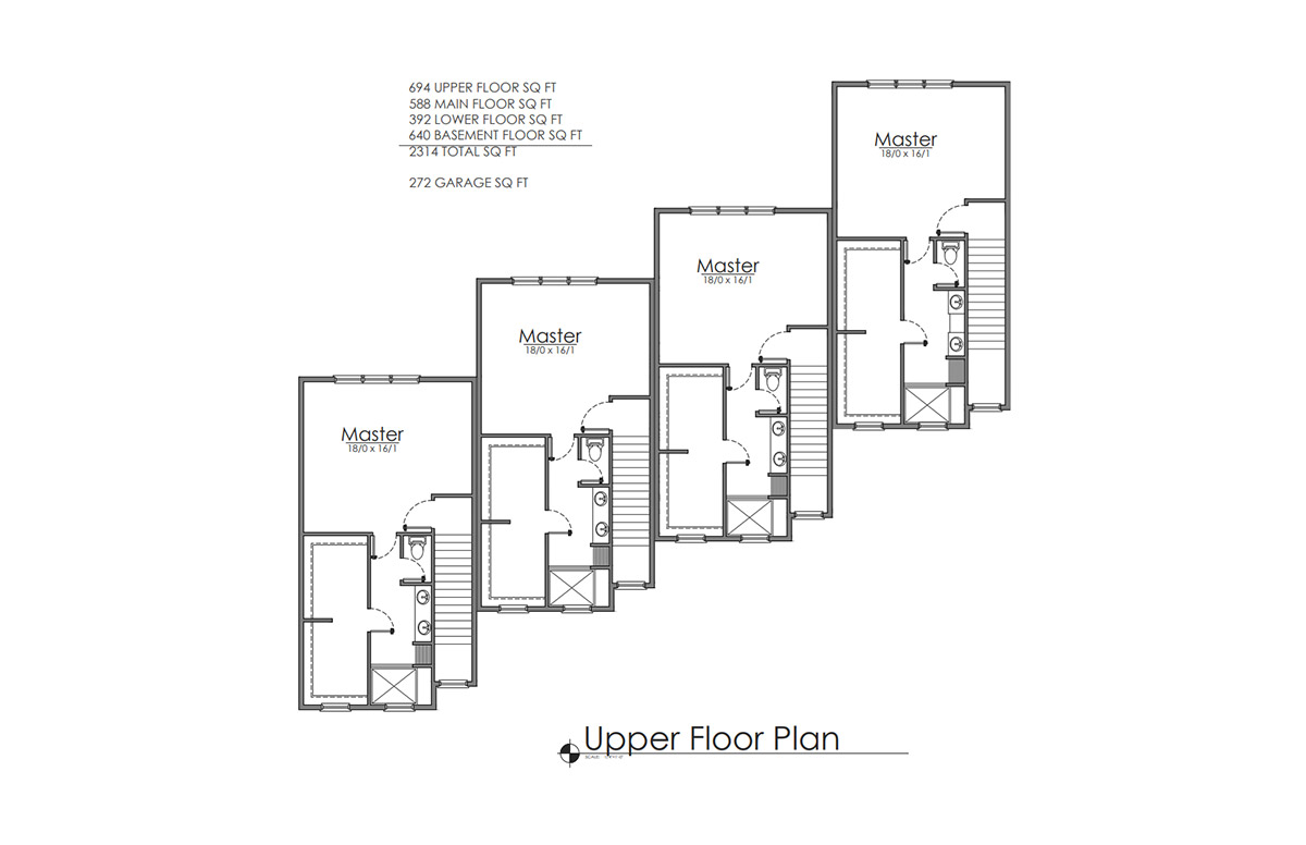 upper floor plan